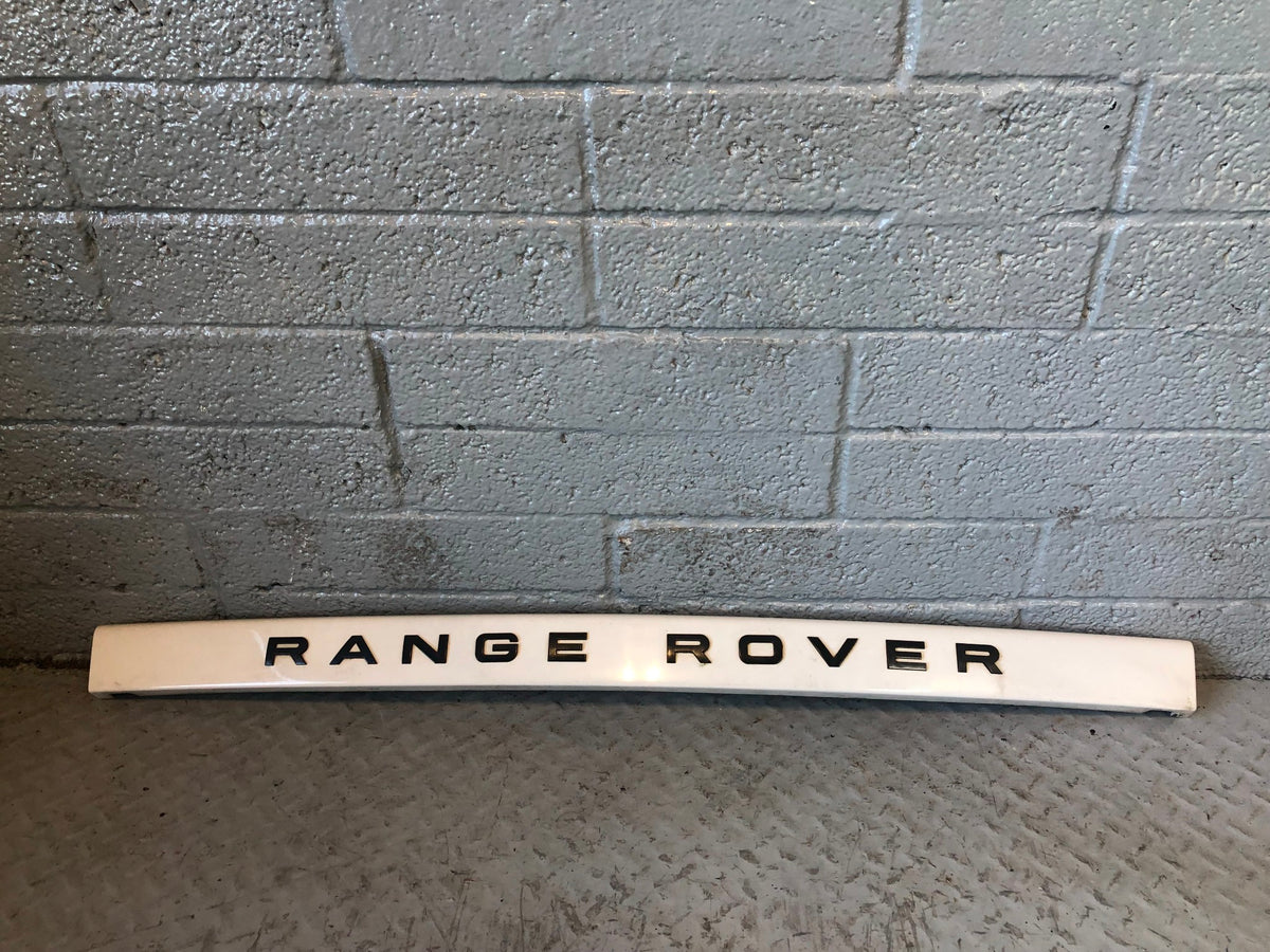 Range Rover Sport Tailgate Lower Trim Panel in Alaska White L320 2009 to 2013
