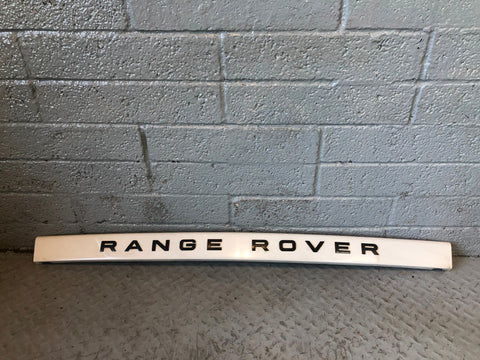 Range Rover Sport Tailgate Lower Trim Panel in Alaska White L320 2009 to 2013