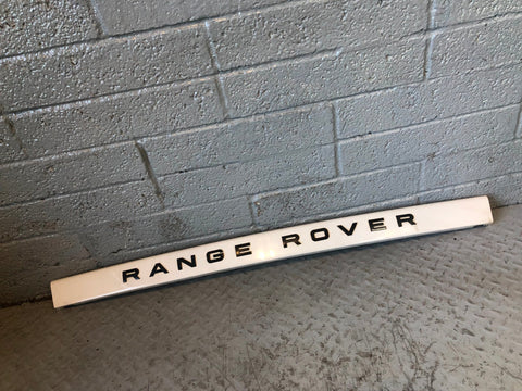 Range Rover Sport Tailgate Lower Trim Panel in Alaska White L320 2009 to 2013