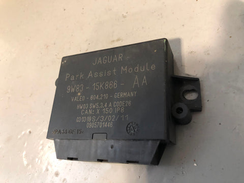 Jaguar XF Parking Sensor PDC Module ECU 9W83-15K866-AA 2007 to 2015