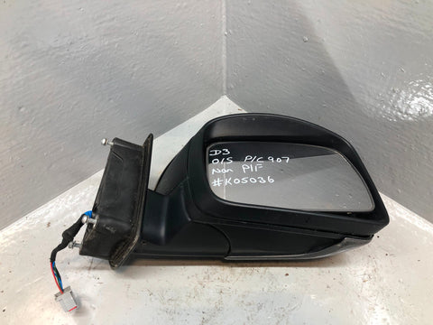 Discovery 3 Mirror Off Side Right Black Non-Power-Fold L319 Land Rover K05036