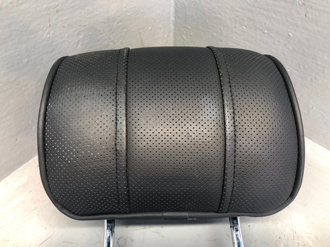 Range Rover L322 Rear Headrest Off Side Leather in Black Facelift Perforated