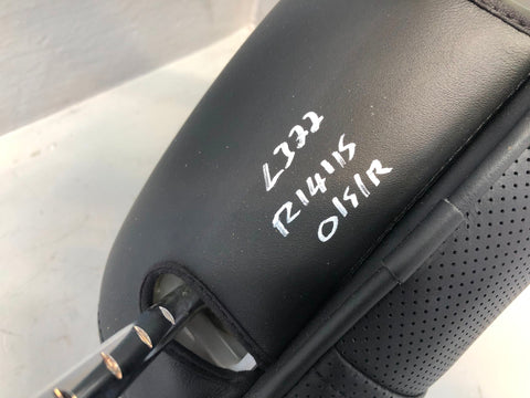 Range Rover L322 Rear Headrest Off Side Leather in Black Facelift Perforated