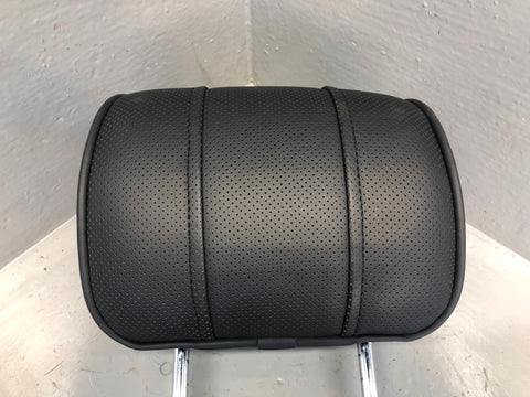Range Rover L322 Rear Headrest Near Side Leather in Black Facelift Perforated