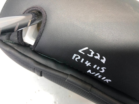 Range Rover L322 Rear Headrest Near Side Leather in Black Facelift Perforated