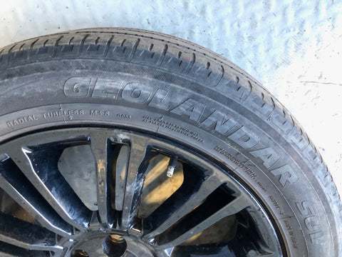 Range Rover Evoque 19" Alloy Wheel and Tyre 235/55R19 L538 Spare L02095C