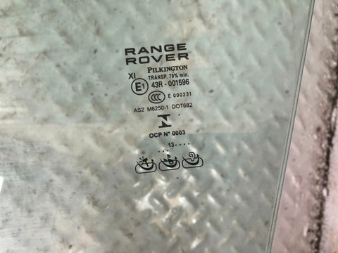 Range Rover L405 Window Glass Double Glazed Near Side Front Left 2013 to 2017