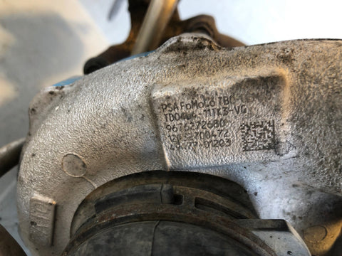 Range Rover Evoque Turbocharger Turbo 2.2 SD4 L538 2011 to 2015 L02095