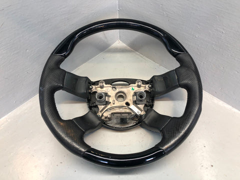 Range Rover L322 Leather Steering Wheel Piano Black 2002 to 2009 R14114