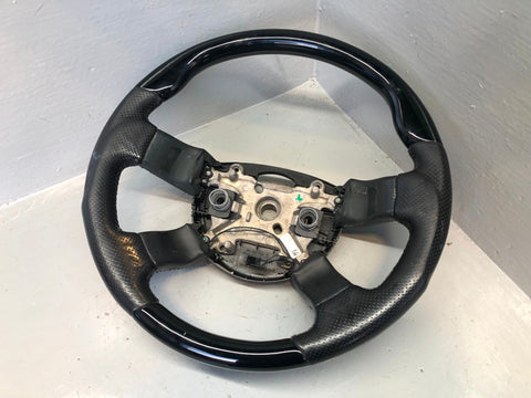 Range Rover L322 Leather Steering Wheel Piano Black 2002 to 2009 R14114