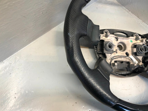 Range Rover L322 Leather Steering Wheel Piano Black 2002 to 2009 R14114