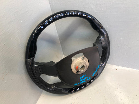 Range Rover L322 Leather Steering Wheel Piano Black 2002 to 2009 R14114