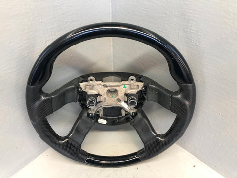 Range Rover L322 Leather Steering Wheel Piano Black 2002 to 2009 R14114