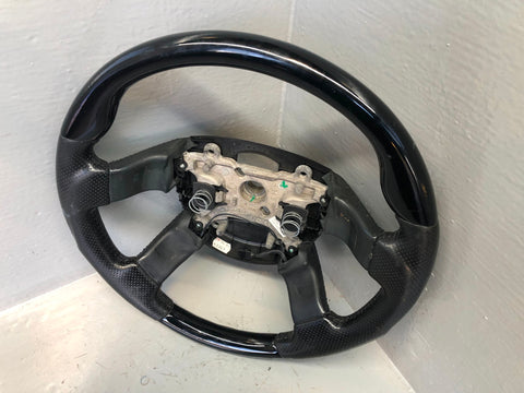Range Rover L322 Leather Steering Wheel Piano Black 2002 to 2009 R14114