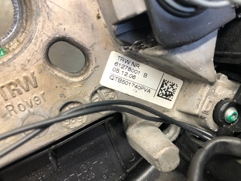 Range Rover L322 Leather Steering Wheel Piano Black 2002 to 2009 R14114