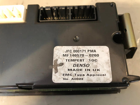 Discovery 2 Heater Control Panel Digital A/C Climate JFC000171 Land Rover