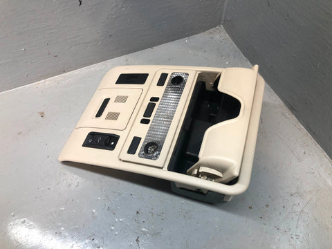 Range Rover L322 Light Panel Sunglasses Holder Front Interior Ivory EDV500300