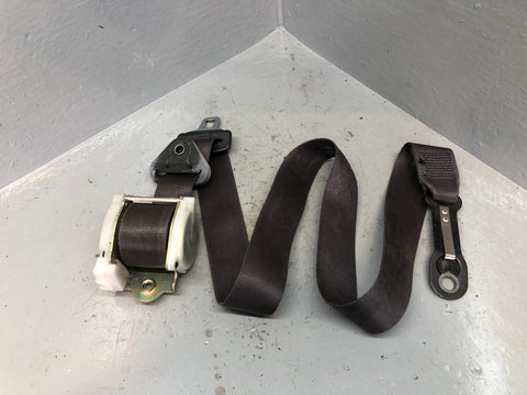 Range Rover P38 Seat Belt Off Side Front Drivers Black 1994 to 2002