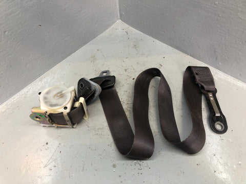 Range Rover P38 Seat Belt Off Side Front Drivers Black 1994 to 2002