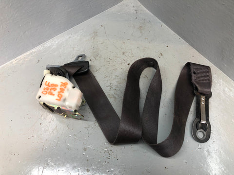 Range Rover P38 Seat Belt Off Side Front Drivers Black 1994 to 2002