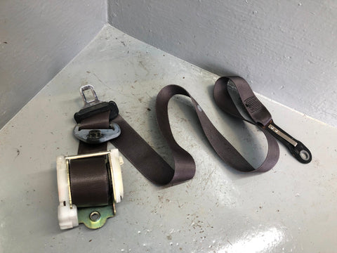 Range Rover P38 Seat Belt Near Side Front Passenger Black 1994 to 2002