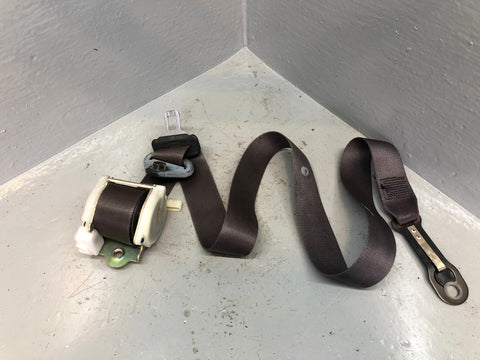 Range Rover P38 Seat Belt Near Side Front Passenger Black 1994 to 2002