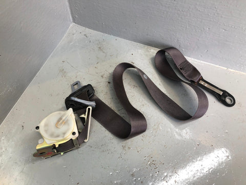 Range Rover P38 Seat Belt Near Side Front Passenger Black 1994 to 2002
