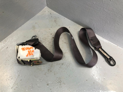 Range Rover P38 Seat Belt Near Side Front Passenger Black 1994 to 2002