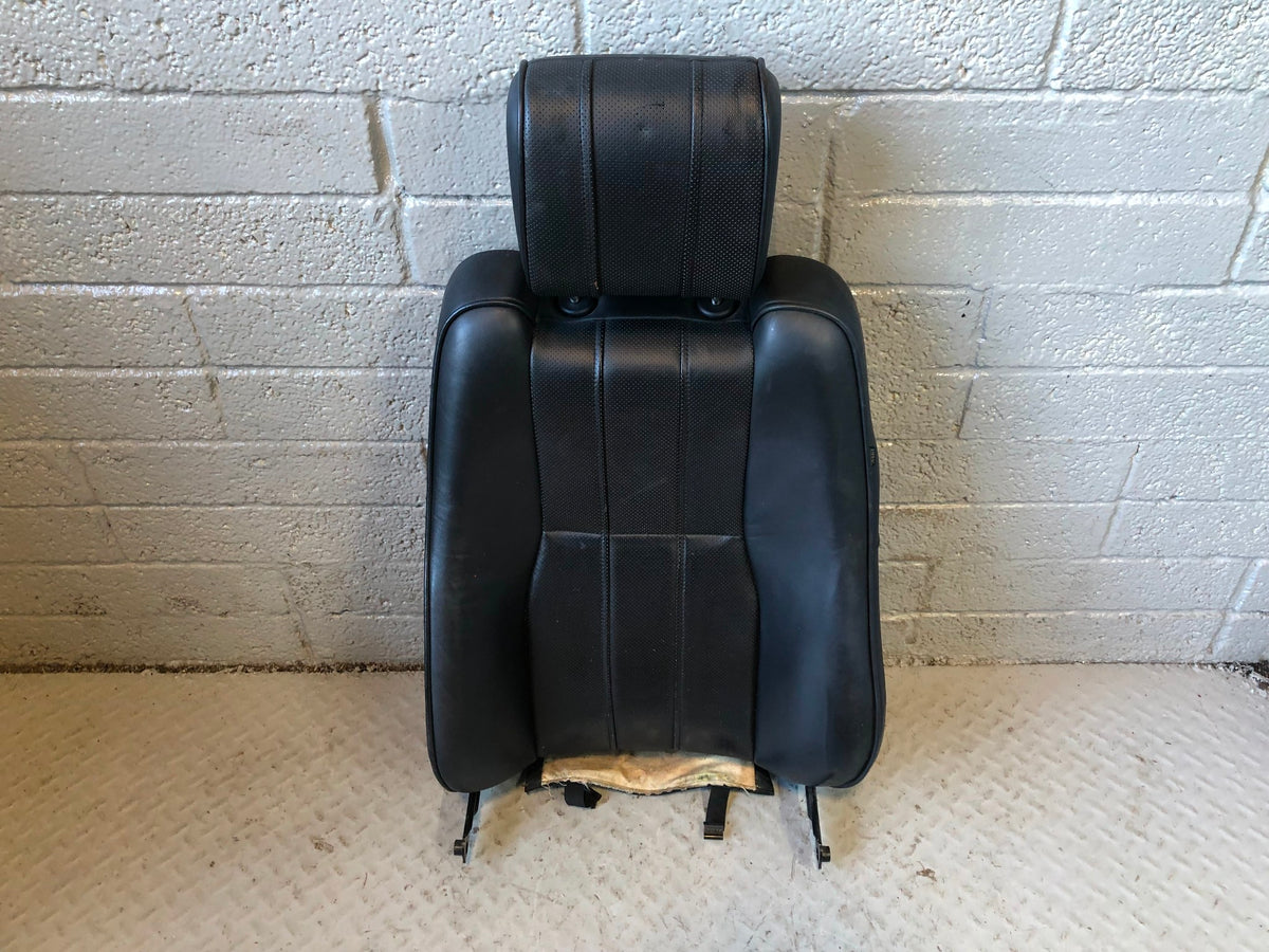 Range Rover L322 Seat Back Near Side Front Black Leather Heated Screen R14115