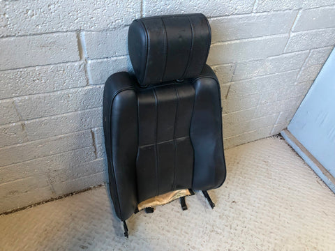 Range Rover L322 Seat Back Near Side Front Black Leather Heated Screen R14115