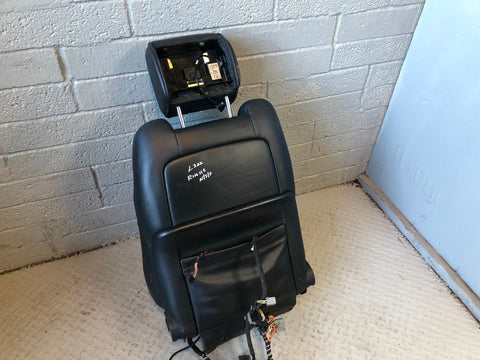 Range Rover L322 Seat Back Near Side Front Black Leather Heated Screen R14115