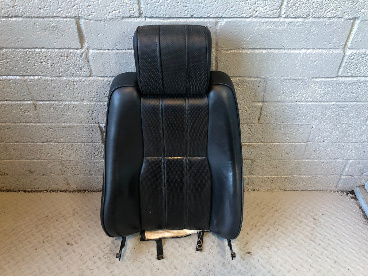 Range Rover L322 Seat Back Off Side Front Black Leather Heated Screen R14115