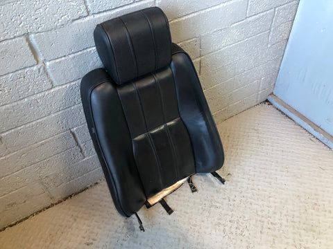 Range Rover L322 Seat Back Off Side Front Black Leather Heated Screen R14115