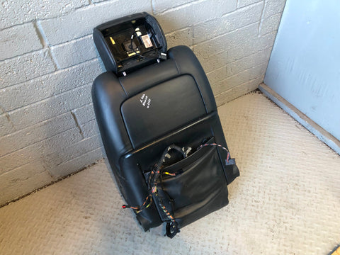 Range Rover L322 Seat Back Off Side Front Black Leather Heated Screen R14115