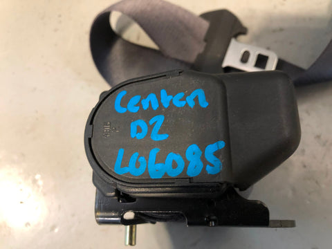 Discovery 2 Seat Belt Centre Rear in Grey Land Rover 1998 to 2002