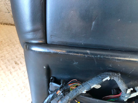 Range Rover L322 Seat Back Off Side Front Black Leather Heated Screen R14115