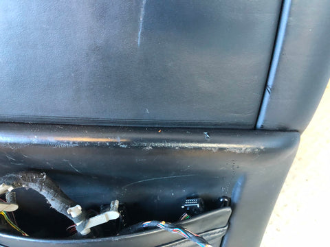 Range Rover L322 Seat Back Off Side Front Black Leather Heated Screen R14115