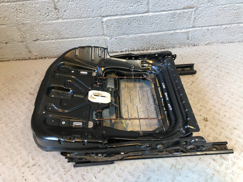 Range Rover L322 Seat Frame Base Off Side Front Black Facelift 2006 to 2009