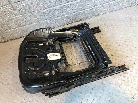 Range Rover L322 Seat Frame Base Off Side Front Black Facelift 2006 to 2009