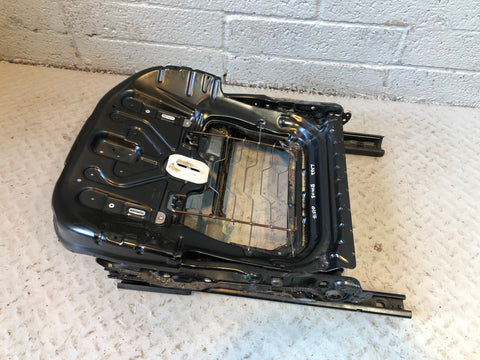 Range Rover L322 Seat Frame Base Off Side Front Black Facelift 2006 to 2009