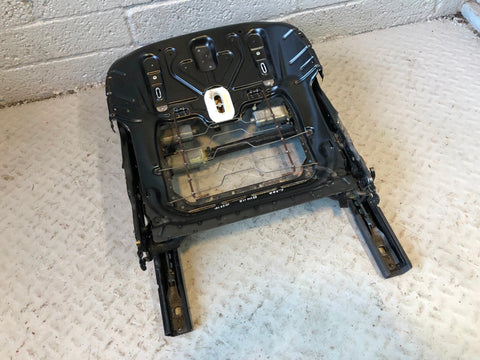 Range Rover L322 Seat Frame Base Off Side Front Black Facelift 2006 to 2009