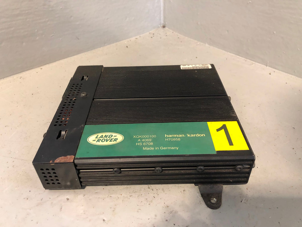 Discovery 2 Amp XQK000100 Harman Kardon Amplifier Land Rover 1998 to 2004