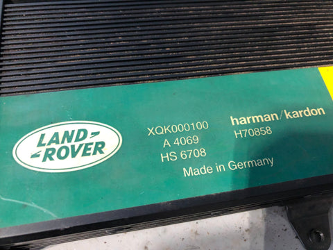Discovery 2 Amp XQK000100 Harman Kardon Amplifier Land Rover 1998 to 2004