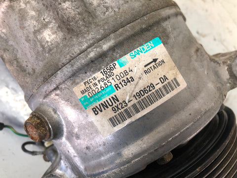 Jaguar XF Air Con Compressor A/C Pump 9X23-19D629-DA 3.0 TDV6 X250 2009 To 2015