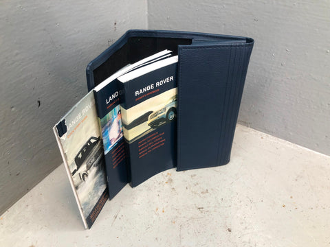 Range Rover Handbook Manual User Guides in Wallet L322 Facelift K11056