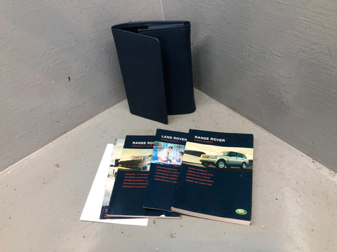 Range Rover Handbook Manual User Guides in Wallet L322 Facelift K11056