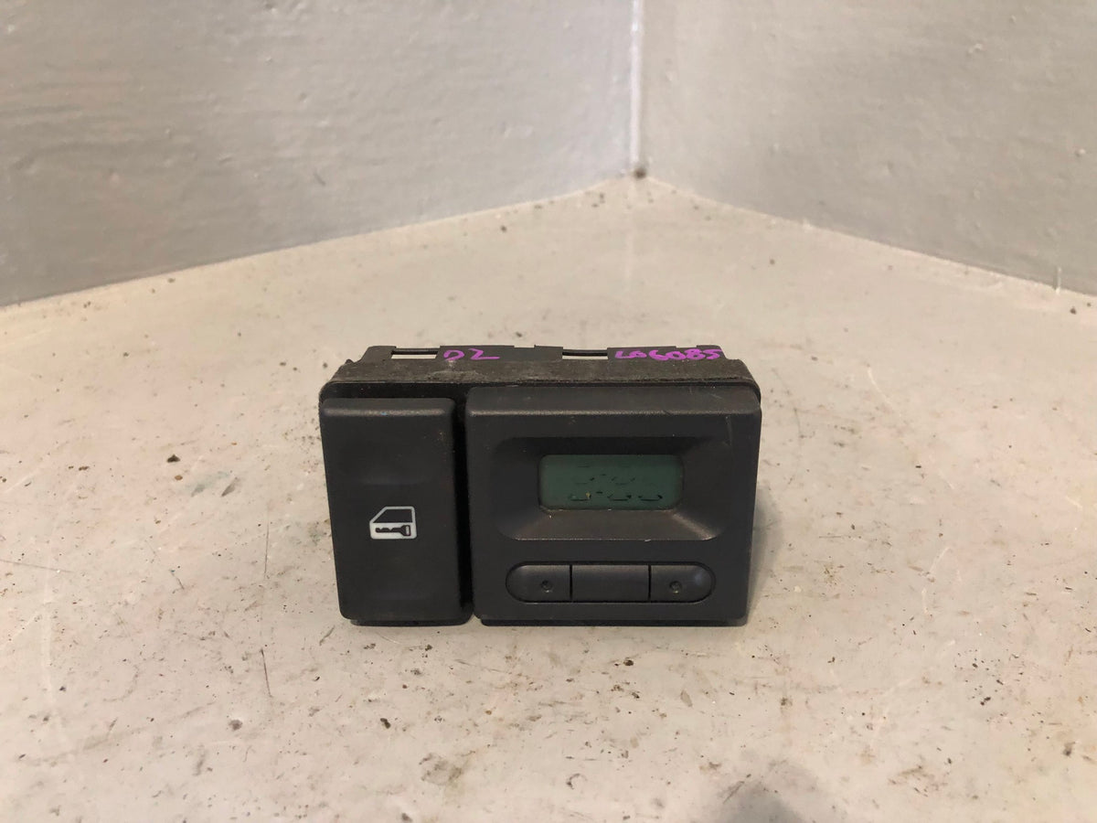 Discovery 2 Clock and Central Locking Button Grey YFB100500LNF Land Rover