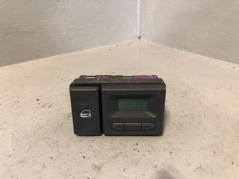 Discovery 2 Clock and Central Locking Button Grey YFB100500LNF Land Rover