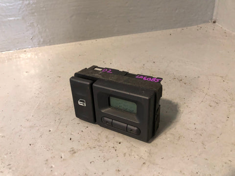 Discovery 2 Clock and Central Locking Button Grey YFB100500LNF Land Rover