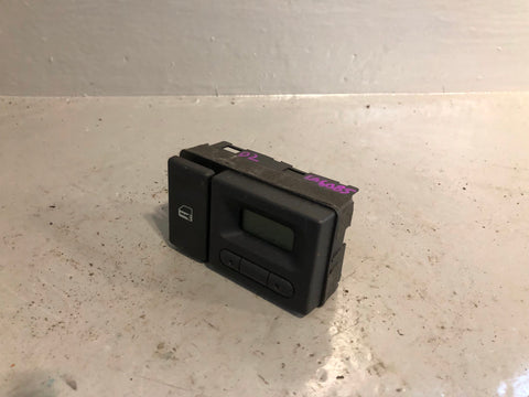 Discovery 2 Clock and Central Locking Button Grey YFB100500LNF Land Rover